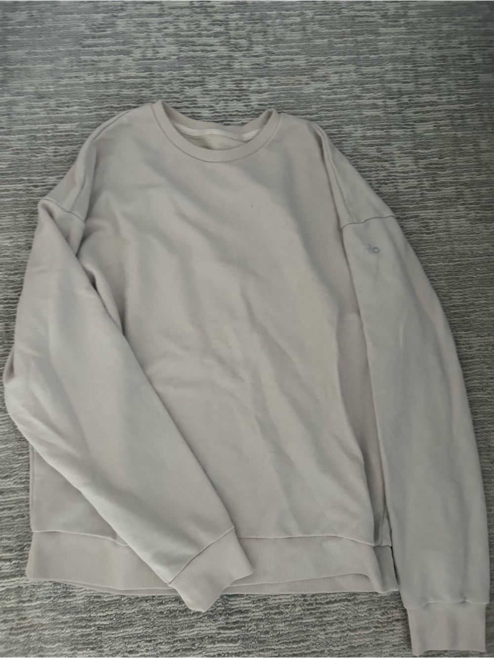 ALO Yoga Men's Crewneck Sweatshirt - Light Beige